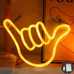 Peace Sign Neon Wall Sign