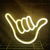 Peace Sign Neon Wall Sign