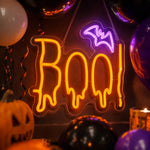 Boo LED Neon Sign