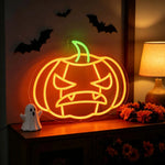 Halloween Pumpkin Neon Sign