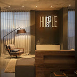 Humble Hustle Neon Wall Sign