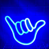 Peace Sign Neon Wall Sign