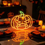 Halloween Pumpkin Neon Sign