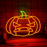 Halloween Pumpkin Neon Sign