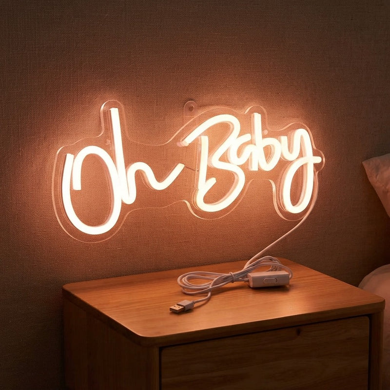 USB Powered Neon Wall Sign