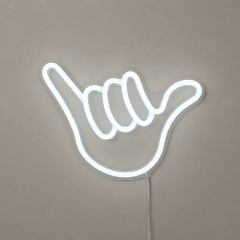 Peace Sign Neon Wall Sign