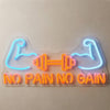 Dumbbell Neon Wall Sign